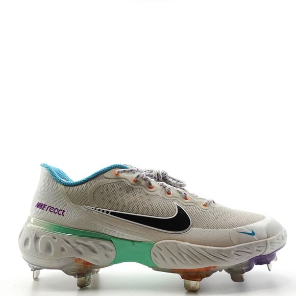 Nike Alpha Huarache Elite 3 Low Metal Baseball Cleats Mens Size 7 CV3552 001 - Picture 1 of 12